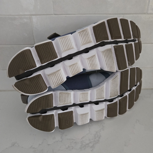 On Running Cloud Nexus Shoe Athletic Size 9.5 Women's Blue Green Gray White - Picture 6 of 8